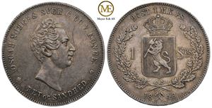 Speciedaler 1848 Oscar I. Kv.01