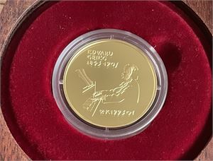 1500 kroner gull 1993 Edvard Grieg Kv.Proof