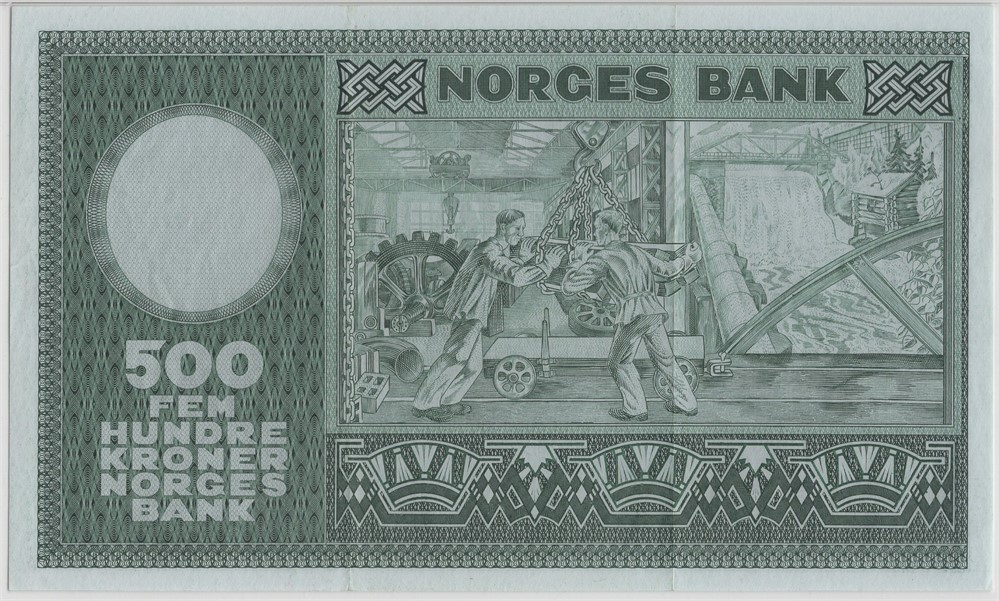 500 kroner 1963 A.1628099. Kv.01