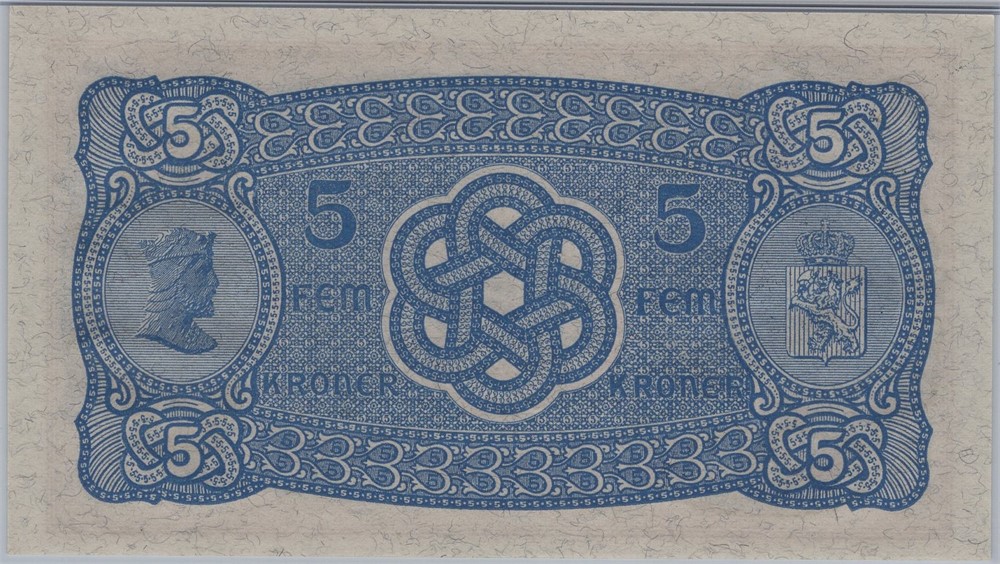 5 kroner 1938 R.1034864. Kv.0
