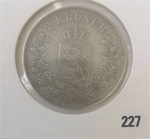 2 kroner 1888