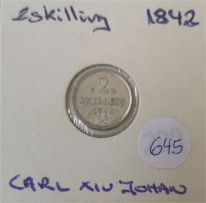 2 skilling 1842