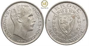 1 krone 1914 Haakon VII. Kv.0