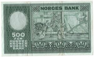 500 kroner 1969 A.3403563. Kv.1