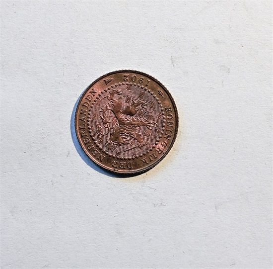 Nederland 1 cent 1902 kv. 0
