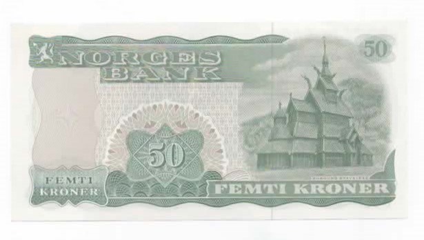 Norge 50 kroner 1979 I kv. 0/01