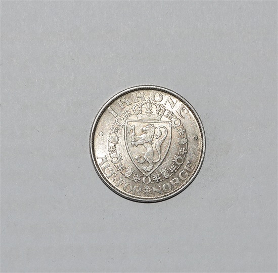 Norge 1 krone 1914 kv. 1+