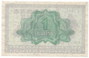 1 krone 1941 B.9564149. Kv.0/01