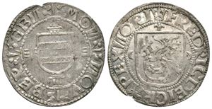 Skilling, Bergen u/år Frederik I (1524-1533) Kv.0/01