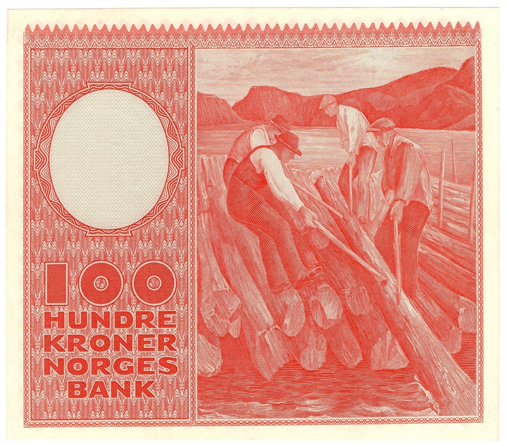 100 kroner 1960 G.8888895. Kv.0/01