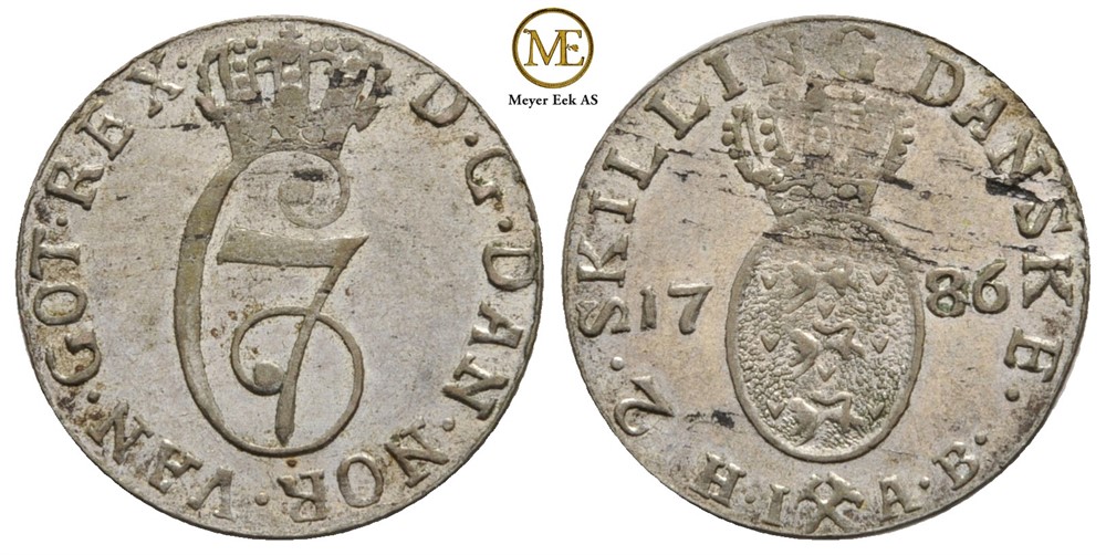 2 skilling 1786 Christian VII. Kv.01