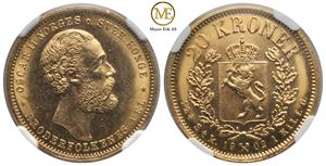 20 kroner 1902 Oscar II. Kv.0