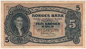 5 kroner 1941 T.8262443. Kv.0/01