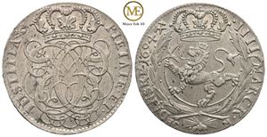 4 mark 1694 Christian V. Kv.01