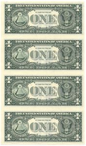 US dollar 1995 i helark. Kv.0