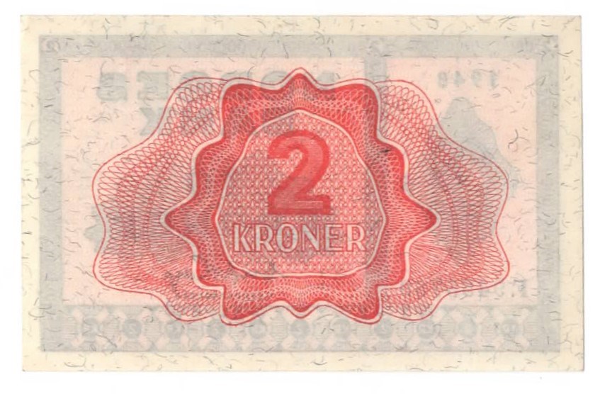 Norge 2 kroner 1948 F kv. 0