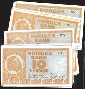 10 kr 1972E,72F,72F,72F,72J,72J,72J,72J,73M,73P,73R, vk