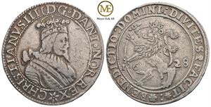 Speciedaler 1628 Christian IV. Kv.1/1+