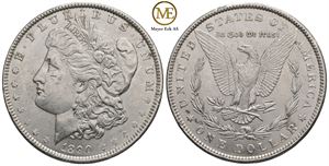 Morgan dollar 1890. Kv.01