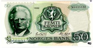 50 kroner 1982 N Kv.0