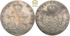 Speciedaler 1776 Christian VII. Kv.01