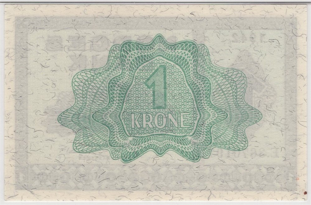 1 krone 1942 E.3670197. Kv.0