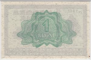 1 krone 1942 E.3670197. Kv.0
