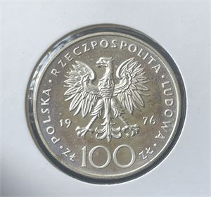 Polen 100 zloty 1976 Kv.Proof