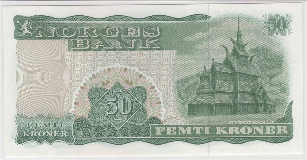 50 kroner 1981 L. 66 hos PMG. Kv.0