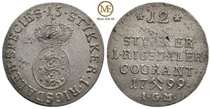8 skilling 1799 Christian VII. Kv.1+