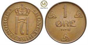 1 øre 1915 Haakon VII. Kv.0/01