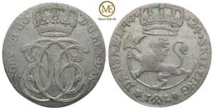 24 skilling 1740 Christian VI. Kv.1/1+