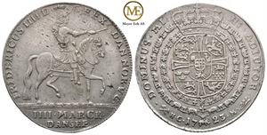 4 mark 1723 Frederik IV. Kv.1+/01