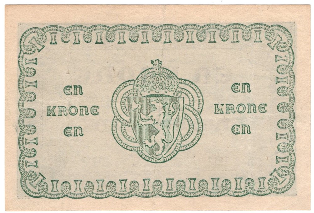 1 krone 1917 A. Kv.01