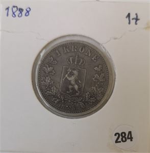 1 krone 1888