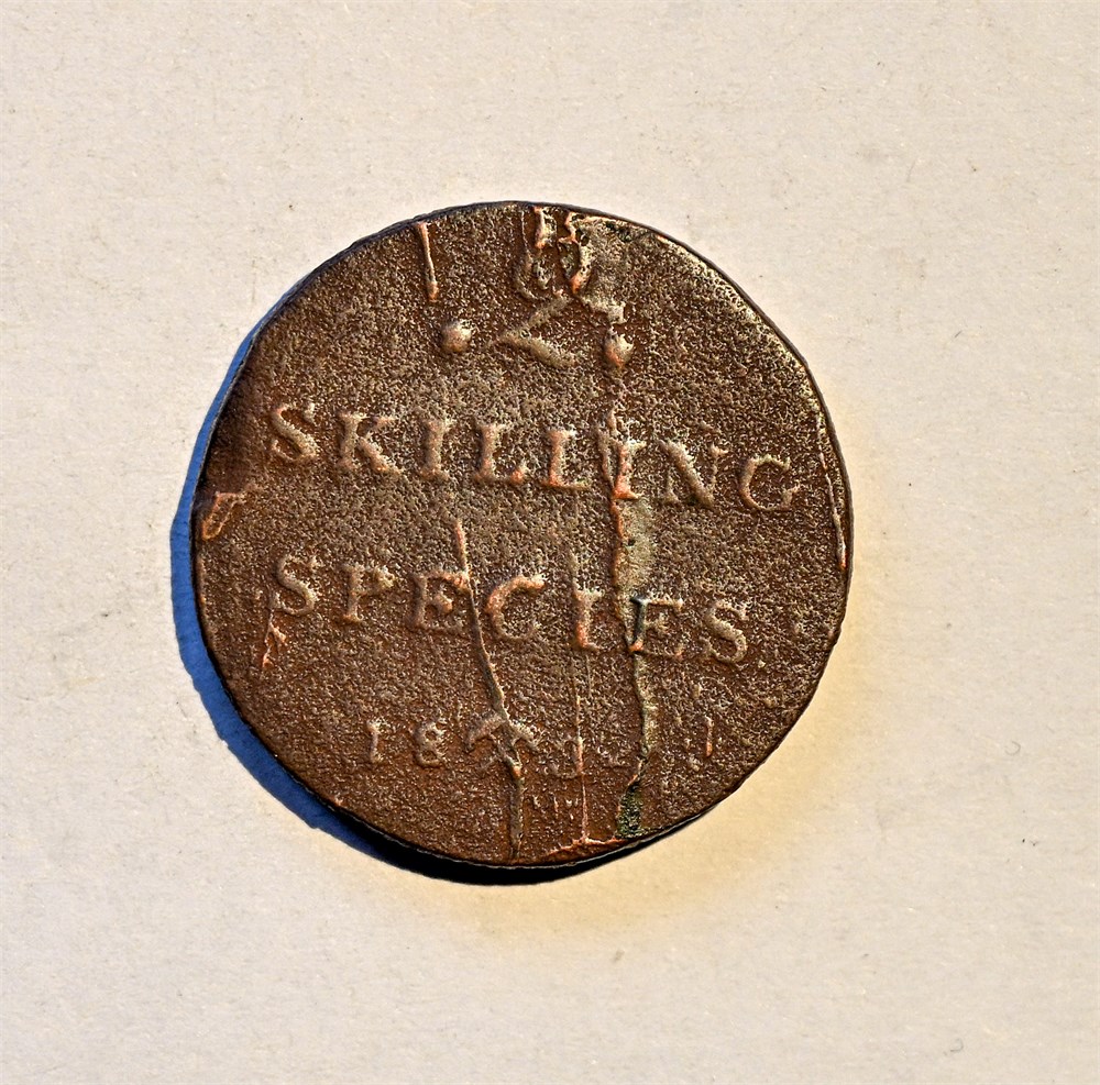 Norge 2 skilling 1834 kv. 1-