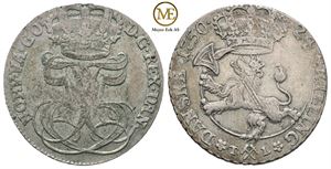 24 Skilling 1750 Frederik V. Kv.1/1+