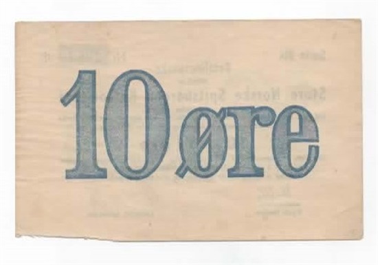 SNSK 10 øre  1948/49 serie Bb kv. 1