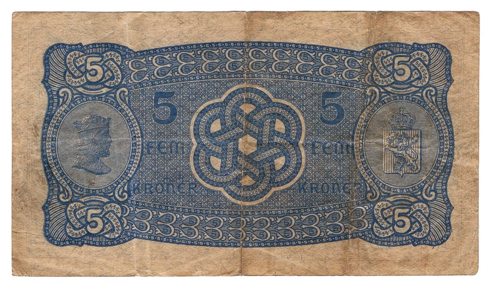 5 kroner 1912 D.3097006. Kv.1-