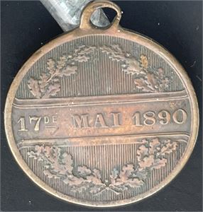 17 mai 1890 i bronse Kv.1+