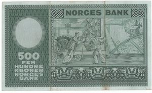500 kroner 1966 A.2326882. Kv.1+