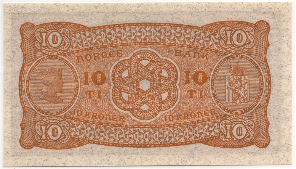 10 kroner 1938 X.7449426 Kv.0