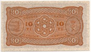 10 kroner 1938 X.7449426 Kv.0
