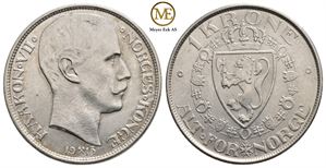 1 krone 1915 Haakon VII. Kv.0/01