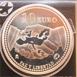 Spania 10 Euro 2005 0/925 sølv