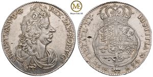 Speciedaler 1694 Christian V. Kv.01