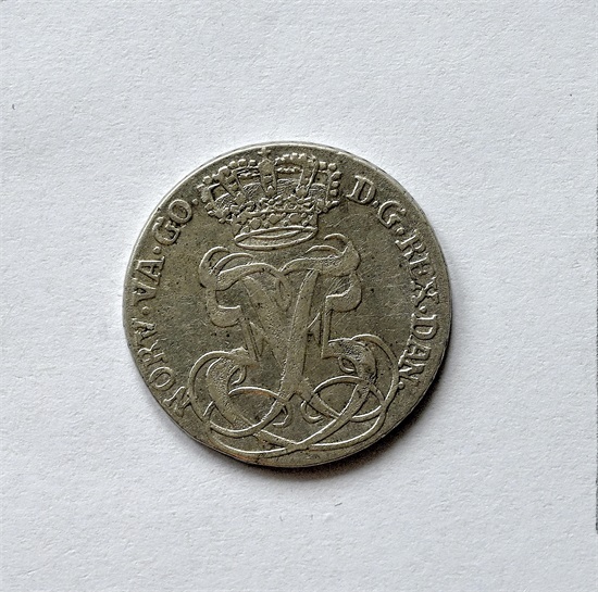 Norge 24 skilling 1756 kv. 1+