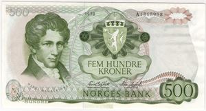 500 kroner 1978 A.1868998. MS 64. Kv.0