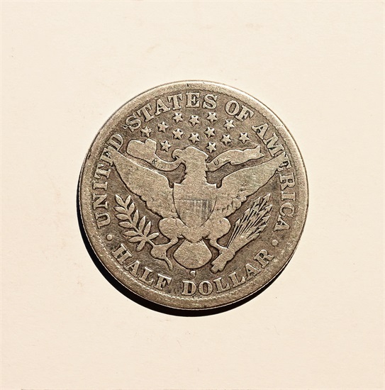 USA 1/2 dollar 1895 S kv. 1-