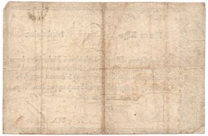 5 Rigsbankdaler Christiania 20. November 1813. Kv.1